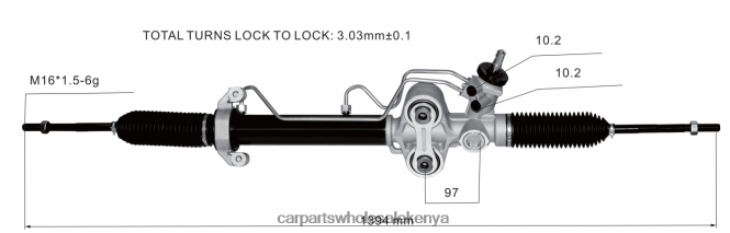 Power Steering Rack 19330567 19133646 19207492 P15851001 car parts wholesale Kenya 84DZZJ2695 CHEVROLET