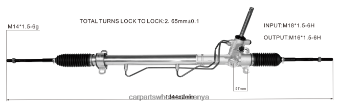 Power Steering Rack 22930456 car spare parts nairobi 84DZZJ2707 CHEVROLET