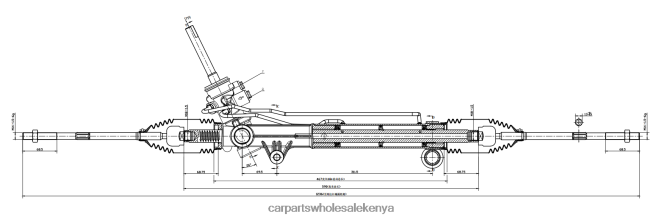 Power Steering Rack 93732516 car parts mombasa 84DZZJ2699 CHEVROLET