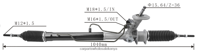 Power Steering Rack 96425094 96535302 96535297 auto parts mombasa 84DZZJ2710 CHEVROLET