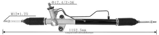 Power Steering Rack 44200-BZ142 car parts mombasa 84DZZJ2809 DAIHATSU