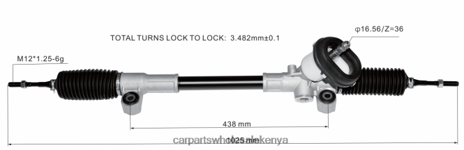 Power Steering Rack 48001-4LA0B 48001-8GA1A 48001-4LA1B auto parts mombasa 84DZZJ2810 DAIHATSU
