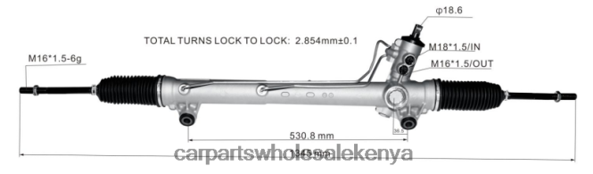 Power Steering Rack 52089292AE auto parts mombasa 84DZZJ2790 DODGE/CHRYSLER