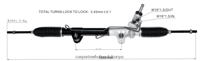 Power Steering Rack 52109984AH 97390 1020219 52109970AA 22-389 car accessories Kenya 84DZZJ2792 DODGE/CHRYSLER
