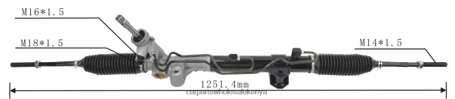 Power Steering Rack 68140-628AE car parts wholesale near me 84DZZJ2784 DODGE/CHRYSLER