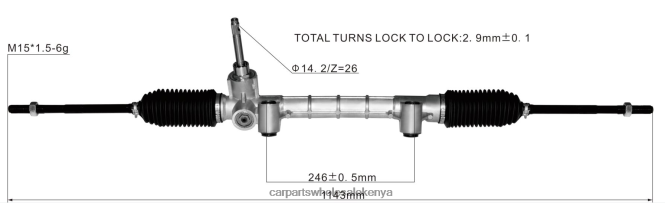 Power Steering Rack 52044921 52044919 520449190 auto parts mombasa 84DZZJ2800 FIAT