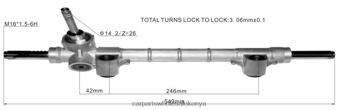 Power Steering Rack 52044921 52044919 520449190 car parts mombasa 84DZZJ2799 FIAT