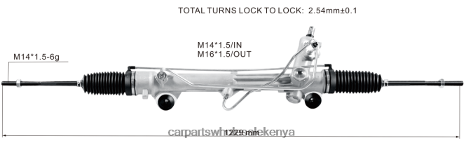 Power Steering Rack 2R3Z-3504-BARM car spare parts nairobi 84DZZJ2677 FORD