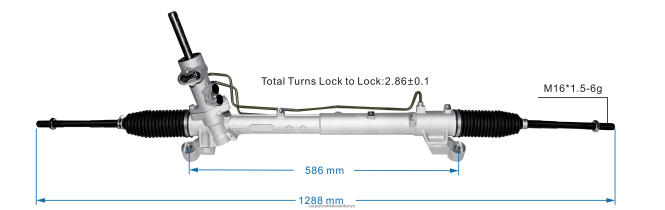 Power Steering Rack 5M513200FA auto parts mombasa 84DZZJ2680 FORD