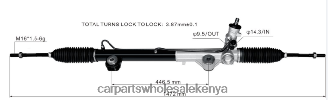 Power Steering Rack 8L3Z-3504-DRM car accessories nairobi 84DZZJ2666 FORD