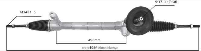 Power Steering Rack 51336-S04-001 53400-T9A-003 auto parts mombasa 84DZZJ2540 HONDA
