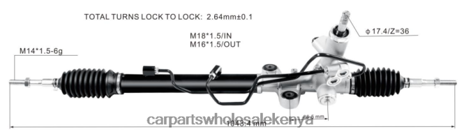 Power Steering Rack 53601-SNB-T02 car parts wholesale Kenya 84DZZJ2535 HONDA