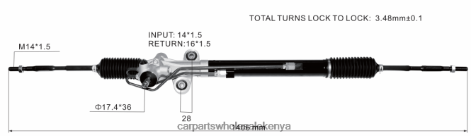 Power Steering Rack 53601-TK8-A01 car accessories nairobi 84DZZJ2526 HONDA
