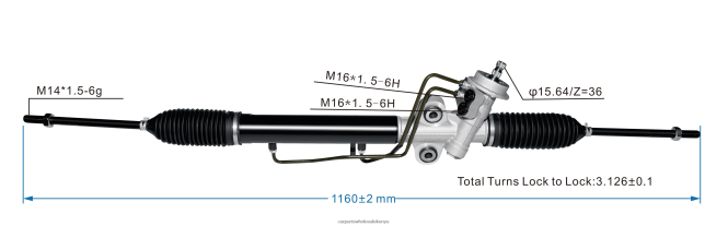Power Steering Rack 0K2KK-32-110 car parts mombasa 84DZZJ2719 HYUNDAI/KIA