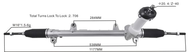 Power Steering Rack 56500-D3100 56500-D7100 car accessories Kenya 84DZZJ2752 HYUNDAI/KIA