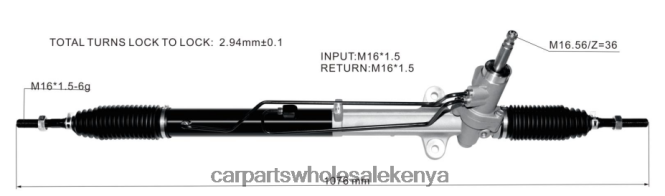 Power Steering Rack 577002T250 577002T030 577002T130 car parts wholesale near me 84DZZJ2744 HYUNDAI/KIA