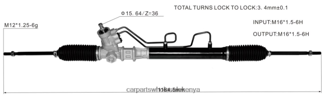 Power Steering Rack 57700-FD100 57700-FD101 57700FD201 0K30C32110 0K30B32110A car parts wholesale near me 84DZZJ2734 HYUNDAI/KIA