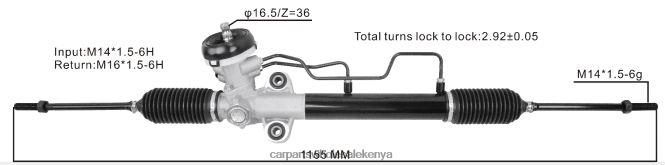 Power Steering Rack 57710-25010 57710-25000 57710-25510 car parts for sale in nairobi 84DZZJ2738 HYUNDAI/KIA