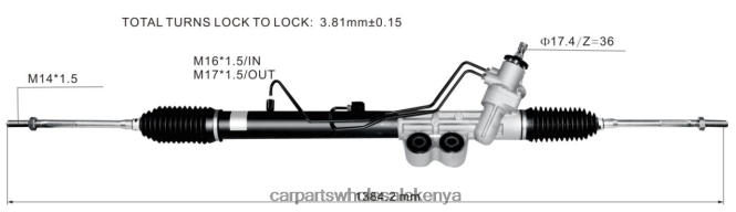 Power Steering Rack 8-97946131-0 car parts for sale in nairobi 84DZZJ2608 ISUZU