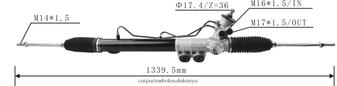 Power Steering Rack 8-97946132-0 98214704 7111826010 52144273 car parts wholesale Kenya 84DZZJ2605 ISUZU