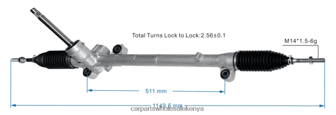 Power Steering Rack GJG9-32-110C car accessories nairobi 84DZZJ2646 MAZDA