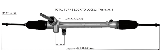 Power Steering Rack KD31-32-110 car parts Kenya 84DZZJ2631 MAZDA