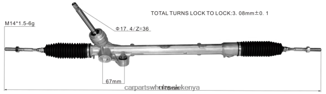 Power Steering Rack TK48-32-110A TK48-32-110B TK48-32-110C car parts wholesale Kenya 84DZZJ2635 MAZDA