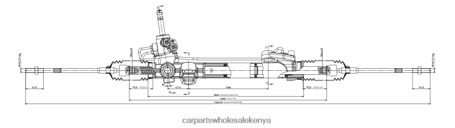 Power Steering Rack 4410A064 4410A308 car parts wholesale Kenya 84DZZJ2555 MITSUBISHI