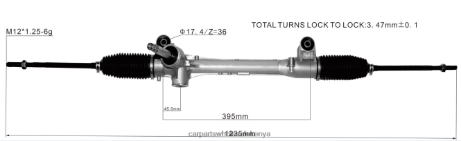 Power Steering Rack 4410A498 car spares Kenya 84DZZJ2553 MITSUBISHI