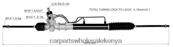 Power Steering Rack MR319766 car accessories Kenya 84DZZJ2562 MITSUBISHI