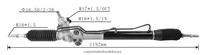 Power Steering Rack MR374891 MR554169 4410A140 car spare parts nairobi 84DZZJ2557 MITSUBISHI
