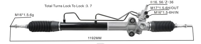 Power Steering Rack MR374892 MR554233 car parts wholesale near me 84DZZJ2544 MITSUBISHI