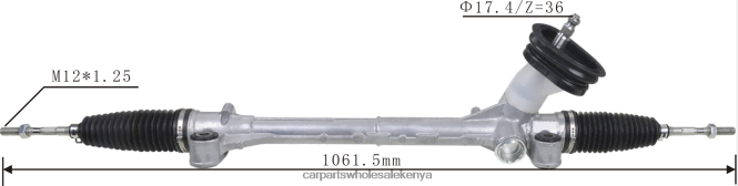 Power Steering Rack 48001-1HJ0A car spares Kenya 84DZZJ2593 NISSAN