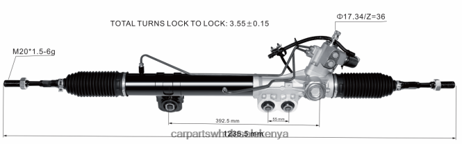 Power Steering Rack 49001-1LB3B 49001-1LB2A 49001-1LB2B 49001-1LB3A car accessories nairobi 84DZZJ2576 NISSAN