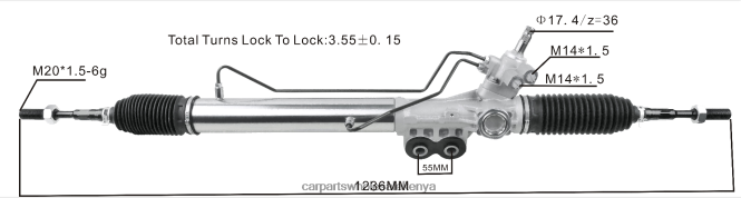 Power Steering Rack 49001-5ZP0A car parts wholesale near me 84DZZJ2574 NISSAN