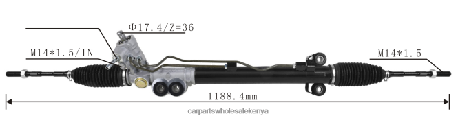 Power Steering Rack 49001-CG101 car spares Kenya 84DZZJ2573 NISSAN