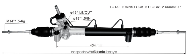 Power Steering Rack 5900252 93303426 car parts mombasa 84DZZJ2779 OPEL