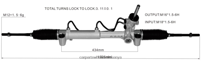 Power Steering Rack 93179549 7831985179 13292547 auto parts mombasa 84DZZJ2780 OPEL