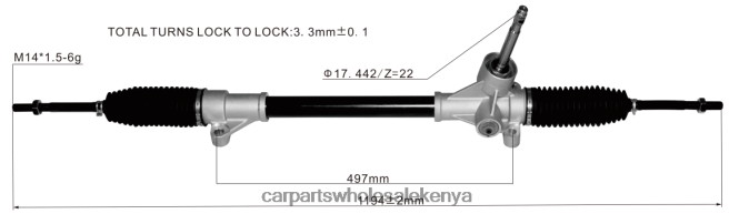 Power Steering Rack 23641782 car accessories nairobi 84DZZJ2836 WULING