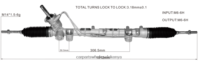 Power Steering Rack 490011431R 490014592R 490016602R 490017454R 490014306R car accessories Kenya 84DZZJ2802 RENAULT