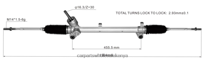 Power Steering Rack 10138018 car parts Kenya 84DZZJ2831 ROEWE