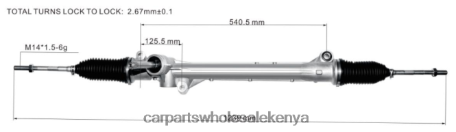 Power Steering Rack 10671656 car parts wholesale near me 84DZZJ2834 ROEWE