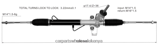 Power Steering Rack 34110SC011 car parts wholesale Kenya 84DZZJ2815 SUBARU