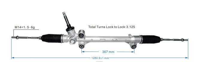 Power Steering Rack 48500-52S00 car parts wholesale near me 84DZZJ2624 SUZUKI