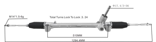 Power Steering Rack 48500-73R00-000 car parts mombasa 84DZZJ2619 SUZUKI