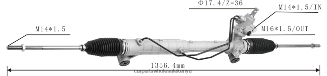 Power Steering Rack 48580-65J51 car parts wholesale Kenya 84DZZJ2615 SUZUKI