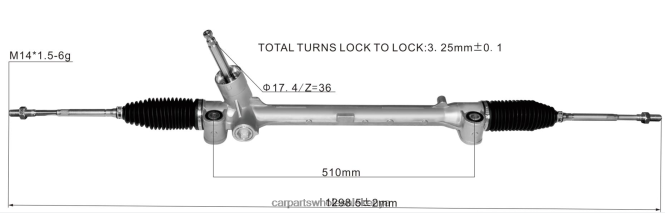 Power Steering Rack JQ201-005901 car spare parts nairobi 84DZZJ2617 SUZUKI