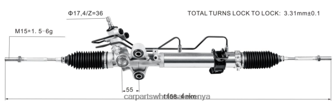 Power Steering Rack 44200-26470 car parts wholesale near me 84DZZJ2484 TOYOTA