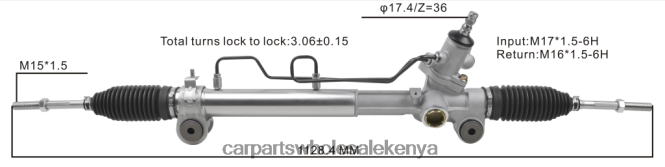 Power Steering Rack 44250-06190 car parts wholesale Kenya 84DZZJ2495 TOYOTA
