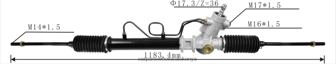 Power Steering Rack 44250-12290 44250-12420 44250-12350 44250-12370 44250-12530 44250-12570 car accessories Kenya 84DZZJ2472 TOYOTA